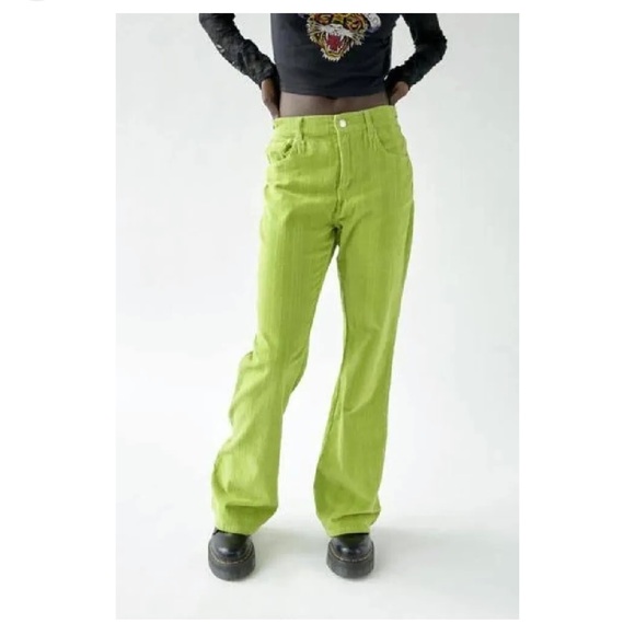Urban Outfitters Denim - BDG for Urban Outfitters Apple Green Corduroy 90’s Bootcut Jeans